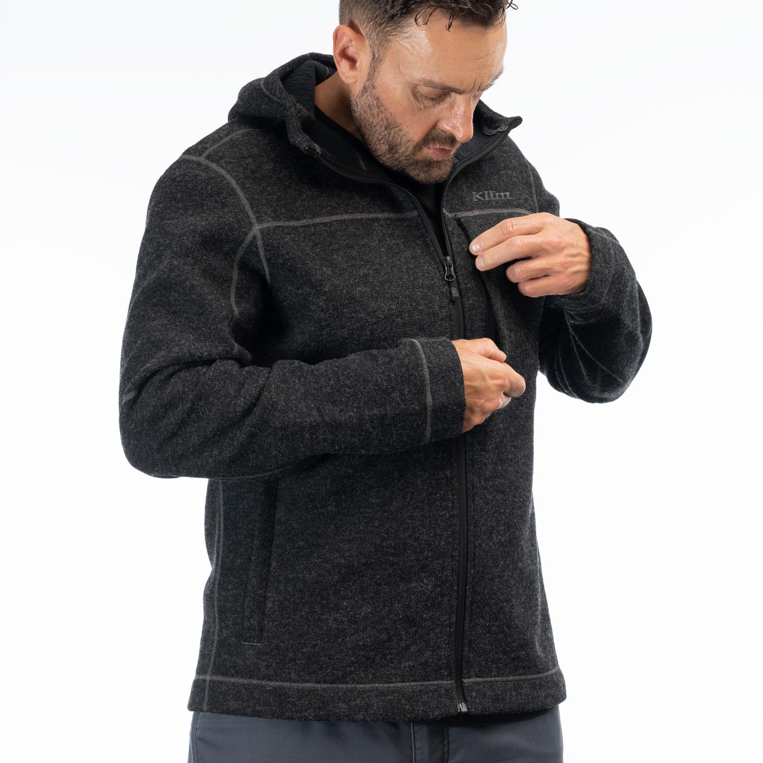 Bighorn Canyon Wool Fleece Hoodie